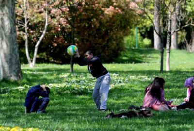 Havanın ısınmasıyla beraber Bursalılar akın etti!