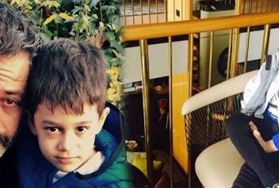 Cem Yılmaz’ın oğlu sahneye çıktı! Seyirciden büyük alkış aldı