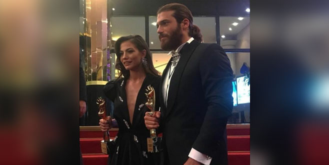 Ünlü çifte Beyrut’tan ödül