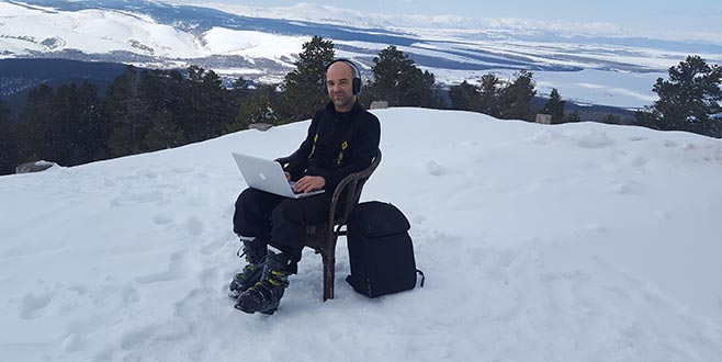 2800 metrede ilham geldi