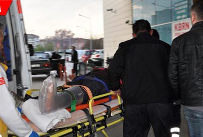 İnşaat bekçisi ölümden döndü