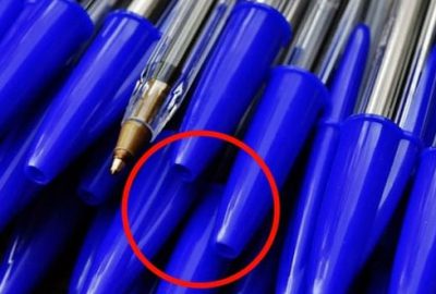 Tükenmez kalem kapaklarındaki bu delik ne işe yarıyor?
