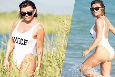 Hamdi Alkan’ın eşi Selen Görgüzel’in ‘beton delici’ ile imtihanı