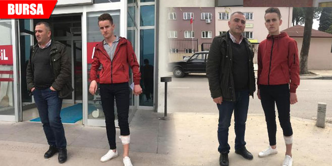 Okul önünde köpekler saldırdı Okul önünde köpekler saldırdı