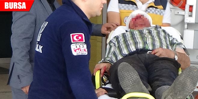 Odun keserken kanlar içerisinde kaldı Odun keserken kanlar içerisinde kaldı