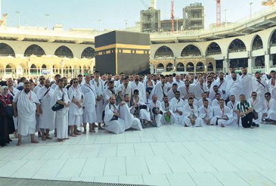 Bursaspor taraftarı umreye gitti