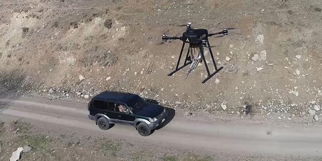 İşte ilk milli silahlı drone