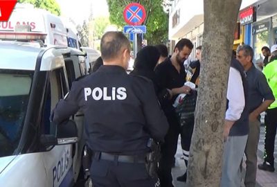 Kırmızı ışıkta geçti, biri bebek 4 kişi yaralandı