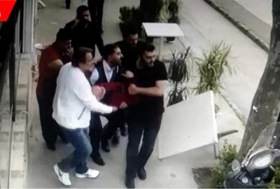 Sokak ortasında kurşun yağmuru