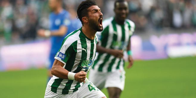 Türk oyuncular attı Bursaspor kazandı