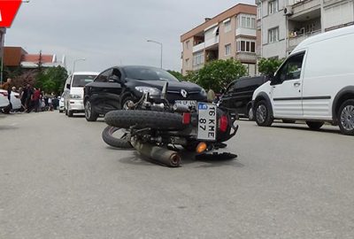 Kafa kafaya çarpıştılar: 1 yaralı