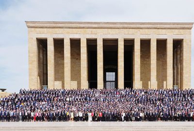 TOBB heyeti Anıtkabir’de