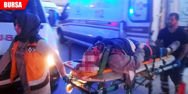 Otomobille çarpışan bisiklet sürücüsü ağır yaralandı