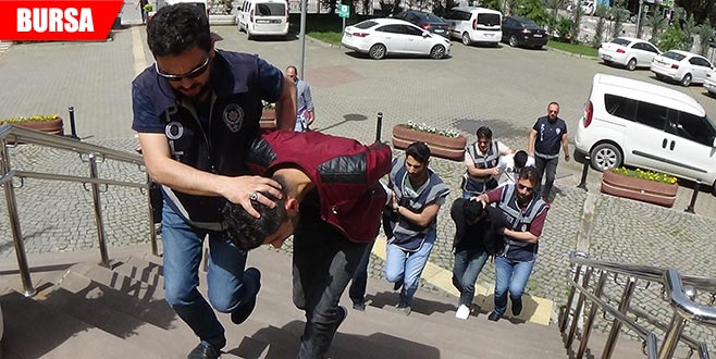 Telefon hırsızları adliyede