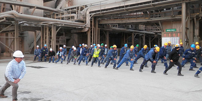 İş güvenliğinde Bursa Çimento farkı