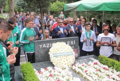 İbrahim Yazıcı mezarı başında anıldı