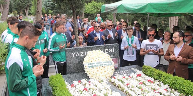 İbrahim Yazıcı mezarı başında anıldı