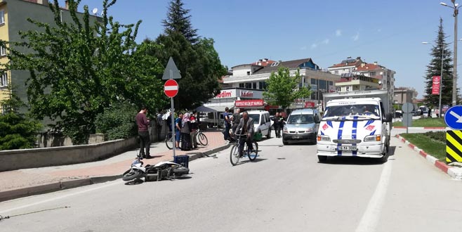 İnegöl’de trafik kazası: 1 yaralı