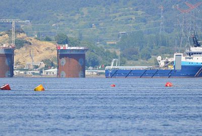 Çanakkale Köprüsü’nde temeller tamamlanıyor