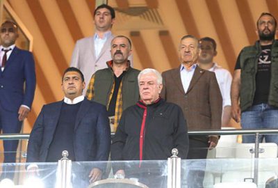 Başkanı ter bastı