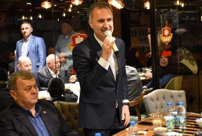 Şehit ve gazi aileleri iftarda buluştu