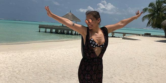 Kendini ödüllendirdi