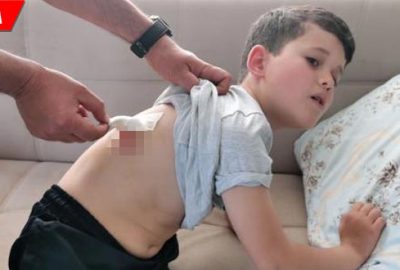 Okuldan eve dönerken dehşeti yaşadı