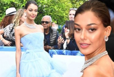 Güzel oyuncu Cannes’te servet taşıdı!