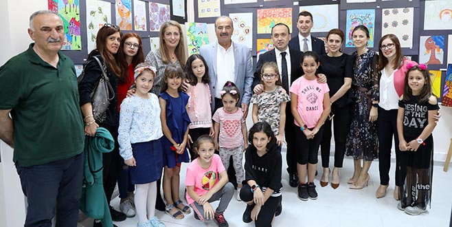 Kursiyerlerin emeği sergiyle taçlandı