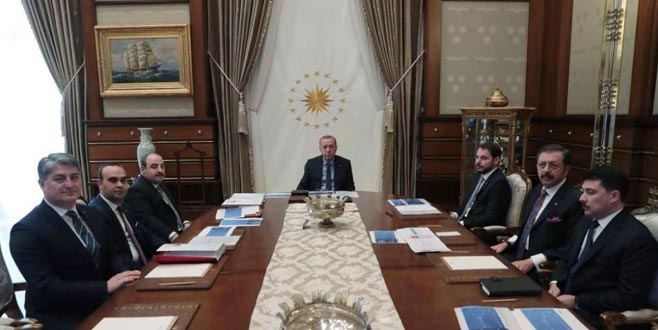 Cumhurbaşkanı Erdoğan’a yerli otomobil sunumu