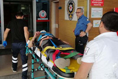 İnegöl’de trafik kazası: 1 yaralı