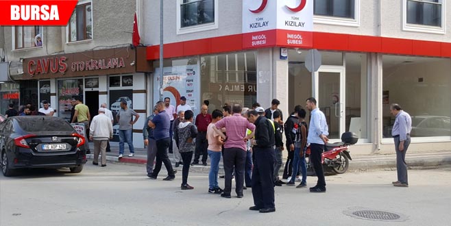 Otomobille motosiklet çarpıştı: 1 yaralı