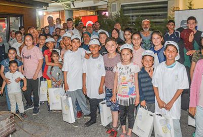 Karacabey’de iftar sofrası yetim çocuklar için kuruldu