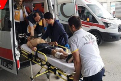 Evine giderken silahlı saldırıya uğradı