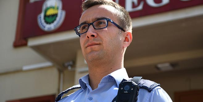 Zabıtaya yaka kamerası