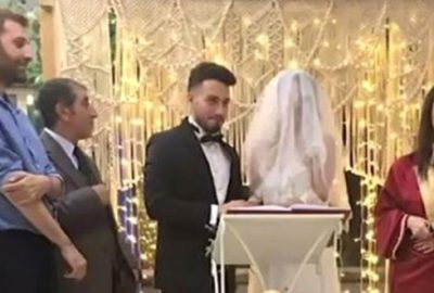 Sosyal medya fenomeni evlendi! İşte düğünden ilk kareler