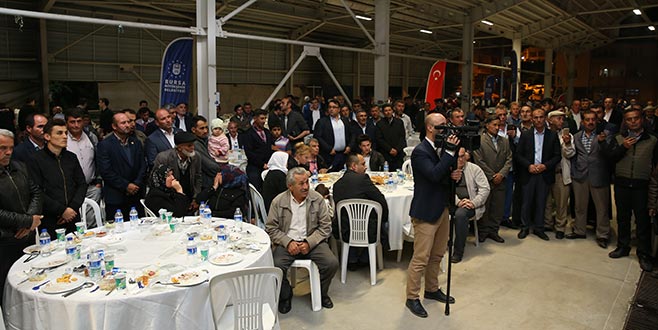 Büyükorhan’da iftar bereketi