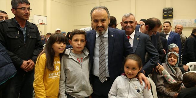 Ramazanın bereketi Keles’i sardı