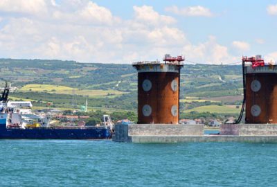 Çanakkale Köprüsü’nde keson indirme töreni