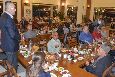 Şehit ve gazi aileleri iftarda buluştu