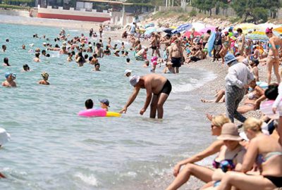 Antalya’da turist rekoru