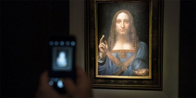 Dünyanın en pahalı tablosu sergide yok Dünyanın en pahalı tablosu sergide yok