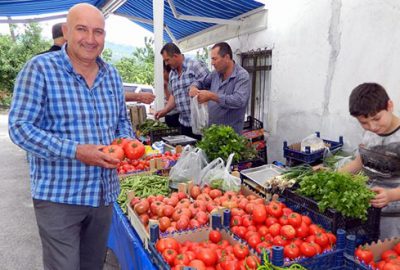 Mürsel Mahallesine organik pazar