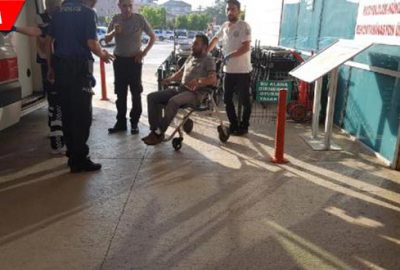 Trafikte tartıştı! Ayağından vuruldu