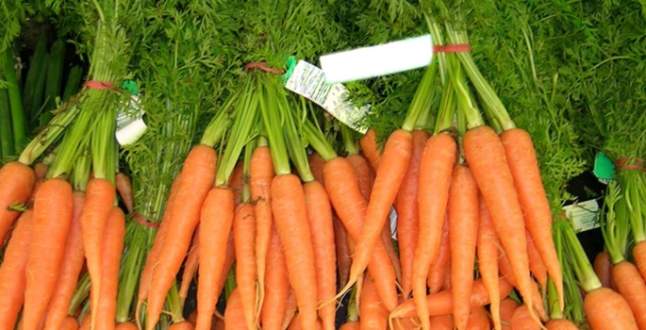 Nisan ayında en çok havucun fiyatı yükseldi