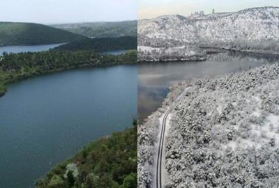 Kuş bakışı fotoğraflarla Türkiye’den yaz-kış manzaraları