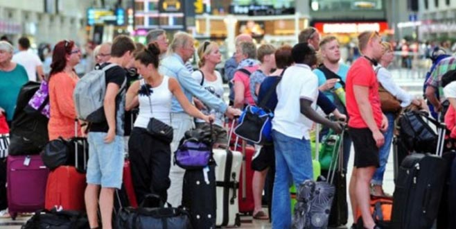 4 ayda 8,7 milyon turist