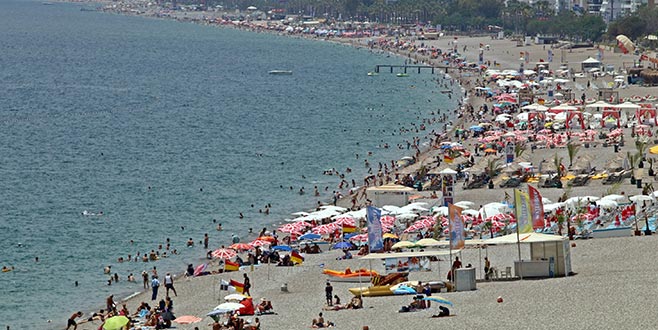 Sahillerde bayram yoğunluğu