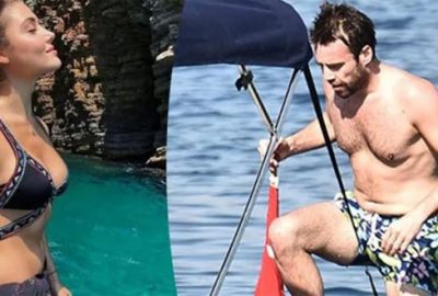 Hande Erçel ile Murat Dalkılıç’ın aşk tatili!