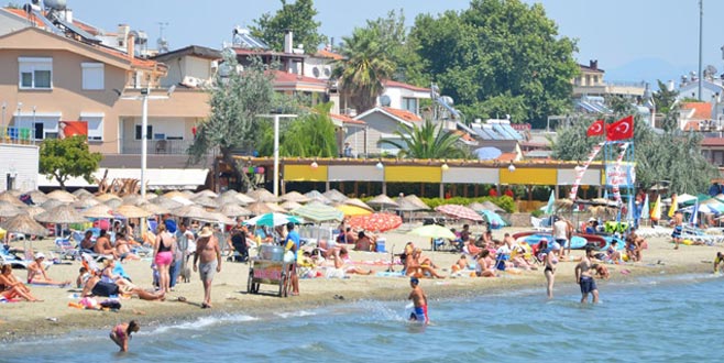 Gözde turizm merkezi araç girişine kapatıldı Gözde turizm merkezi araç girişine kapatıldı